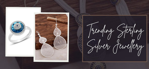 Trending Sterling Silver Jewellery Pieces For New Age Brides - Zehrai