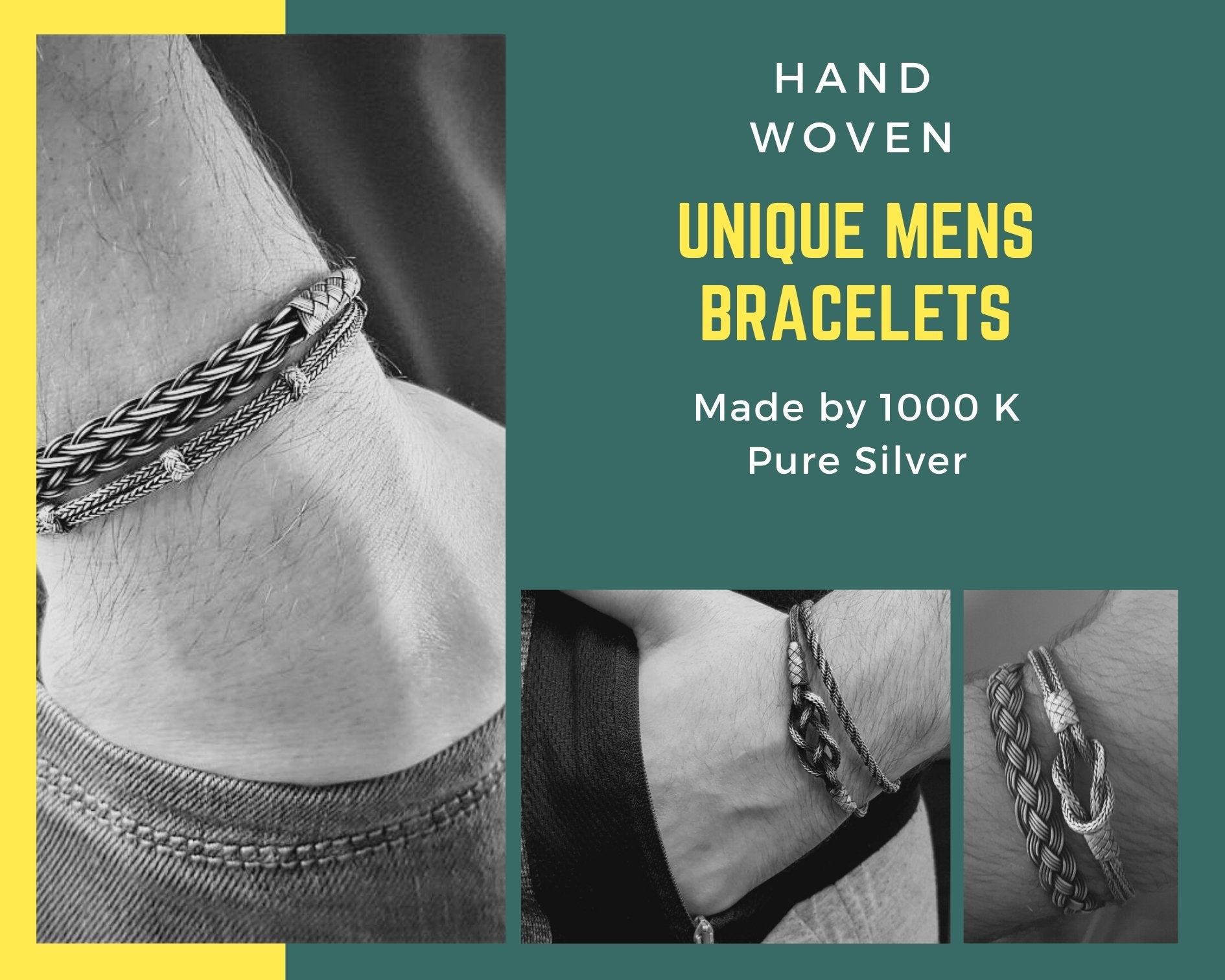 Handmade men’s silver jewellery in Australia - Zehrai