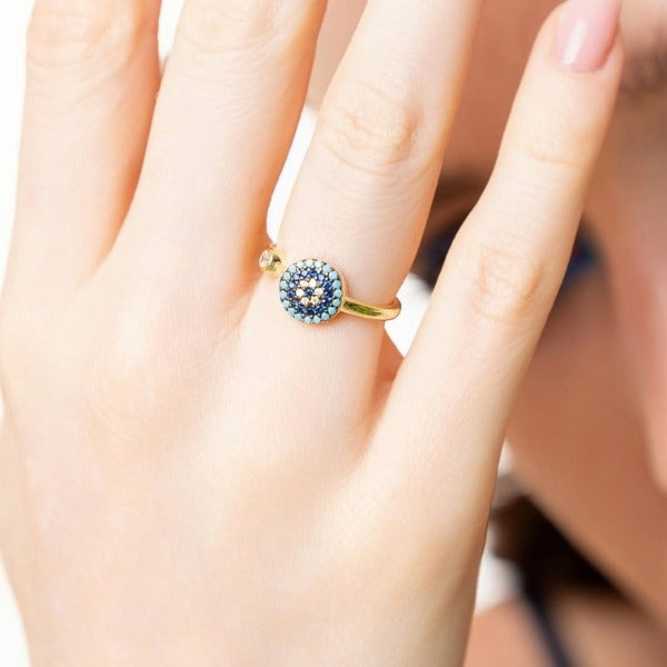 Beautiful Evil Eye Rings for Everyday Wear