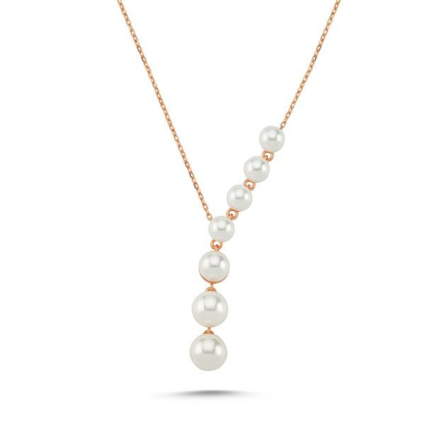 Pearl y drop necklace deals