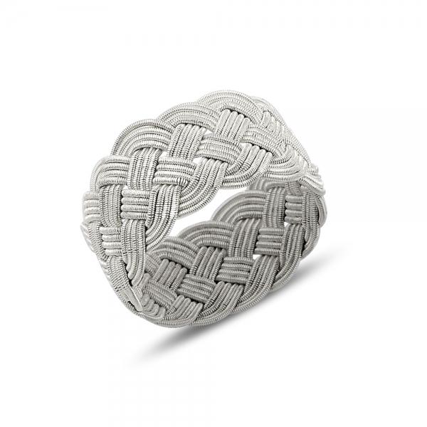 Kazaz ring in pure silver - Zehrai